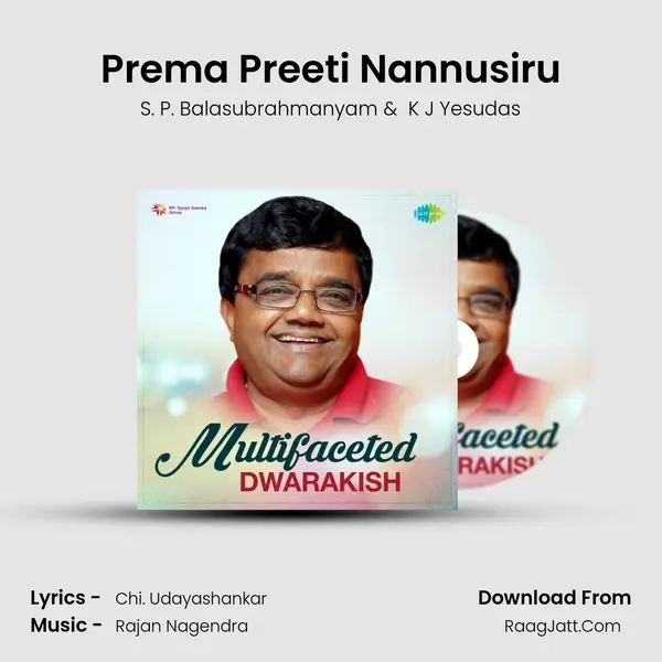 Prema Preeti Nannusiru MP3 Song by S. P. Balasubrahmanyam Cover