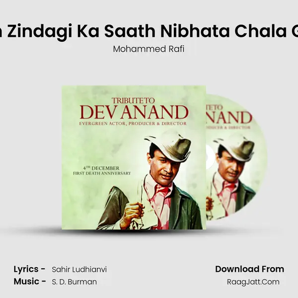 Main Zindagi Ka Saath Nibhata Chala Gaya Cover