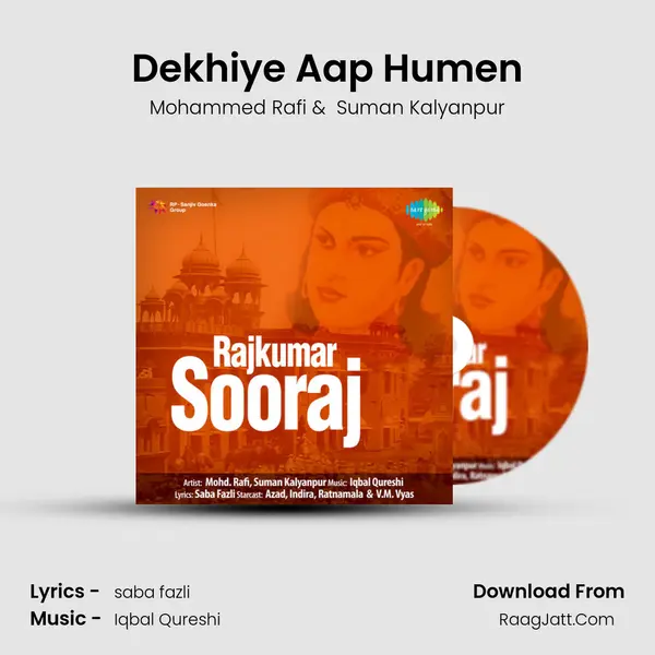 Dekhiye Aap Humen MP3 Song by Mohammed Rafi Cover
