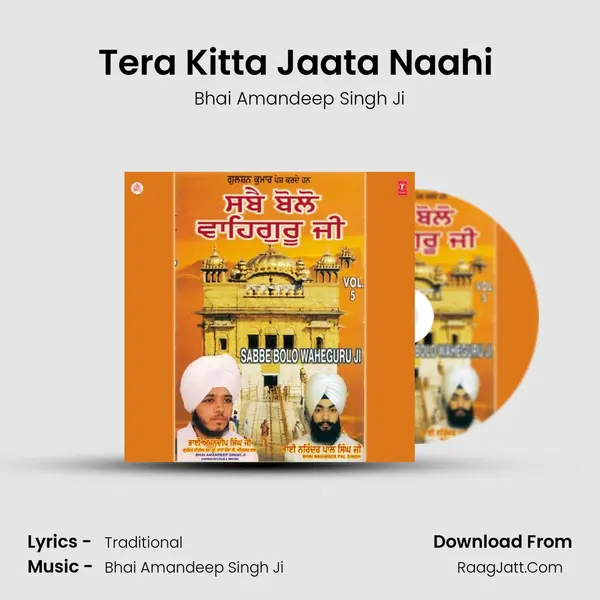 Tera Kitta Jaata Naahi (Vyakhya Sahit) MP3 Song by Bhai Amandeep Singh Ji Cover