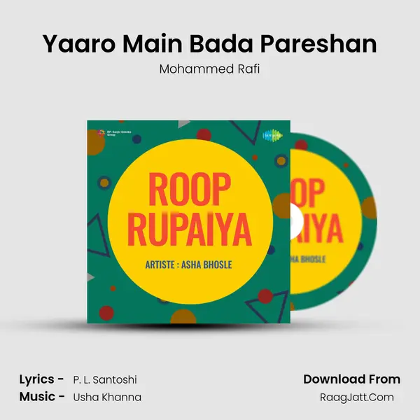 Yaaro Main Bada Pareshan MP3 Song by Mohammed Rafi Cover