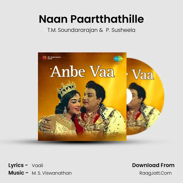Naan Paartthathille MP3 Song by T.M. Soundararajan Cover