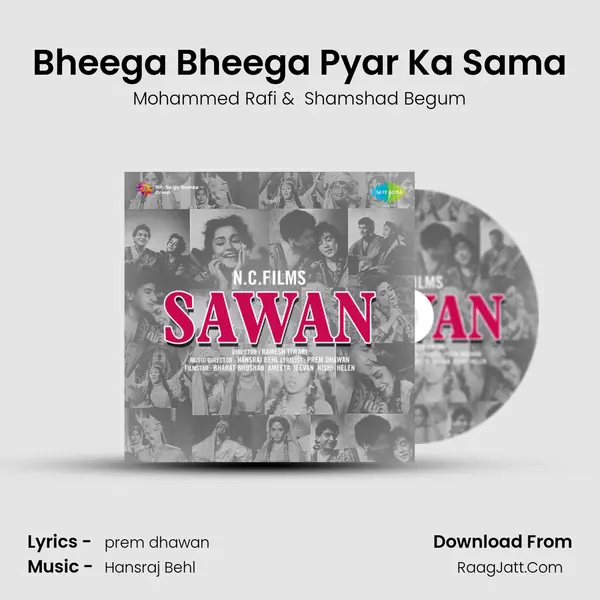 Bheega Bheega Pyar Ka Sama MP3 Song by Mohammed Rafi Cover