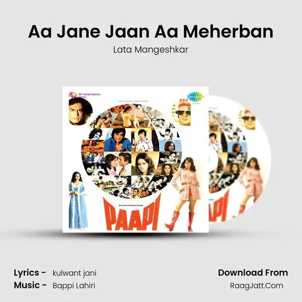 Aa Jane Jaan Aa Meherban MP3 Song by Lata Mangeshkar Cover