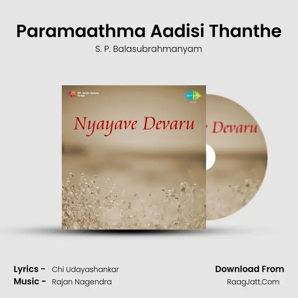Paramaathma Aadisi Thanthe MP3 Song by S. P. Balasubrahmanyam Cover