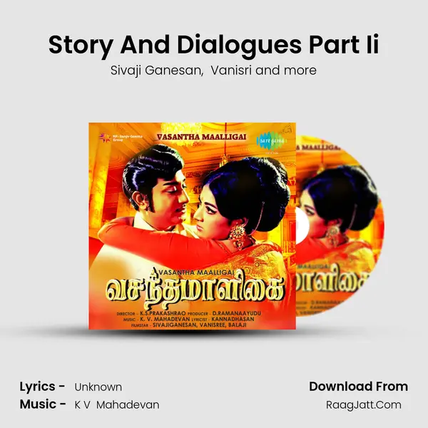 Story And Dialogues Part Ii MP3 Song by Sivaji Ganesan Cover