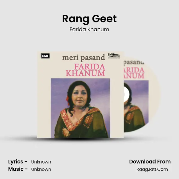Rang Geet MP3 Song by Farida Khanum Cover