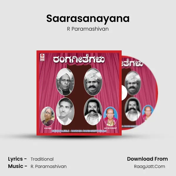 Saarasanayana MP3 Song by R Paramashivan Cover