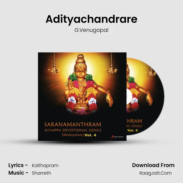 Adityachandrare MP3 Song by G.Venugopal Cover