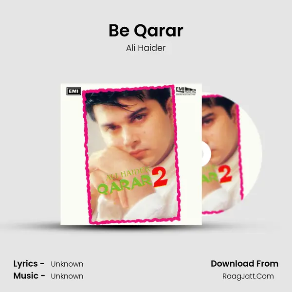 Be Qarar MP3 Song by Ali Haider Cover