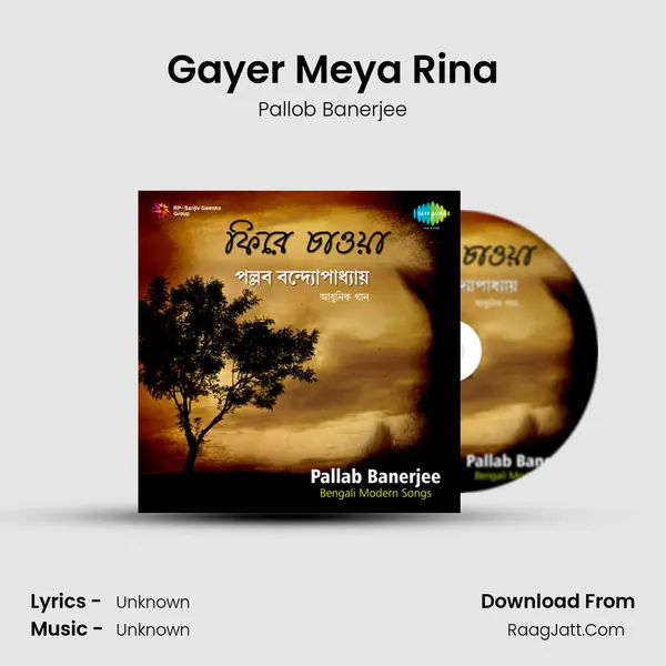 Gayer Meya Rina MP3 Song by Pallob Banerjee Cover