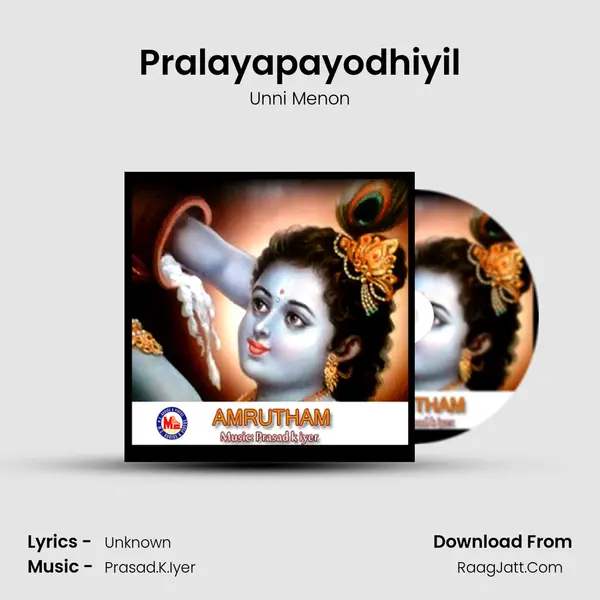 Pralayapayodhiyil MP3 Song by Unni Menon Cover