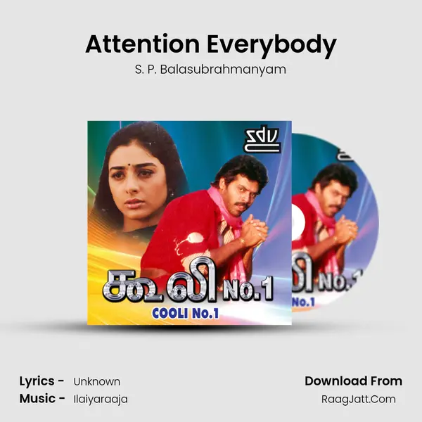 Attention Everybody MP3 Song by S. P. Balasubrahmanyam Cover