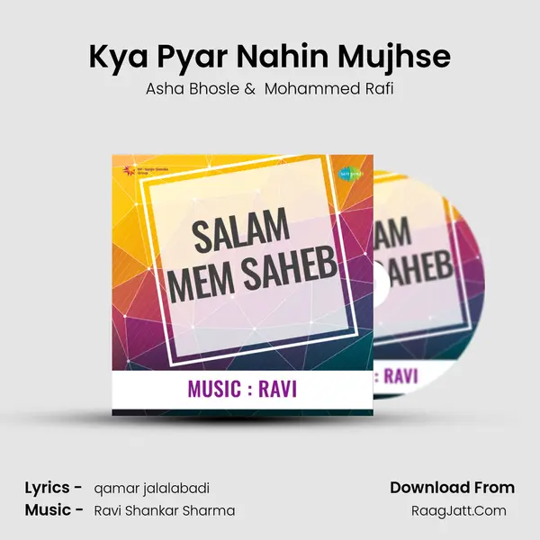 Kya Pyar Nahin Mujhse MP3 Song by Asha Bhosle Cover