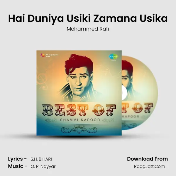 Hai Duniya Usiki Zamana Usika MP3 Song by Mohammed Rafi Cover
