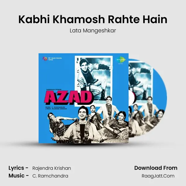 Kabhi Khamosh Rahte Hain MP3 Song by Lata Mangeshkar Cover