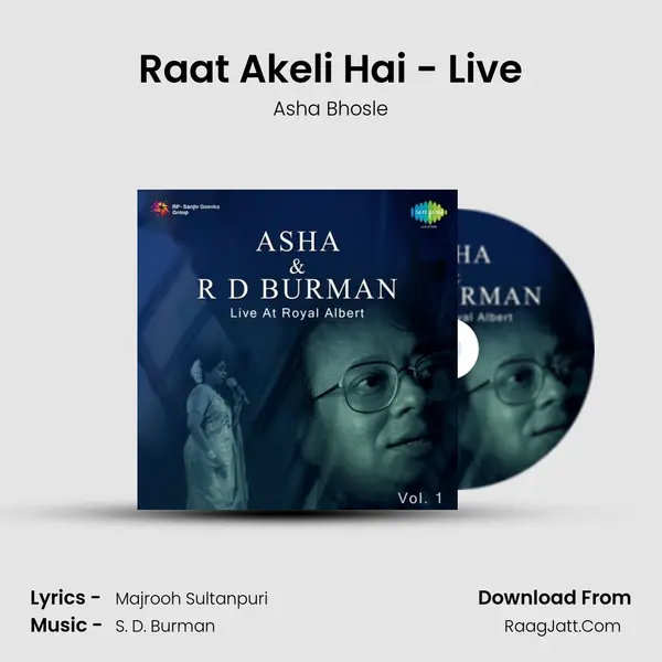 Raat Akeli Hai - Live MP3 Song by Asha Bhosle Cover