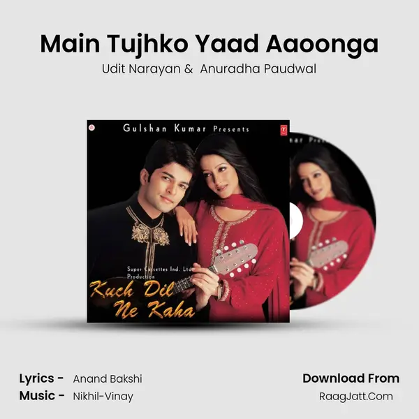 Main Tujhko Yaad Aaoonga MP3 Song by Udit Narayan Cover