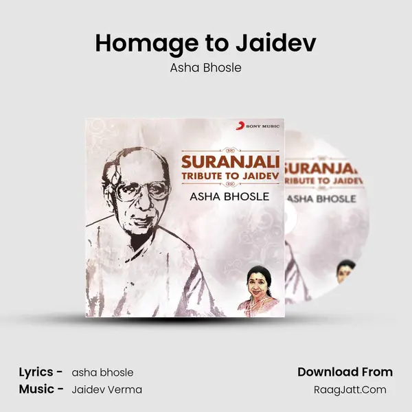 Homage to Jaidev MP3 Song by Asha Bhosle Cover