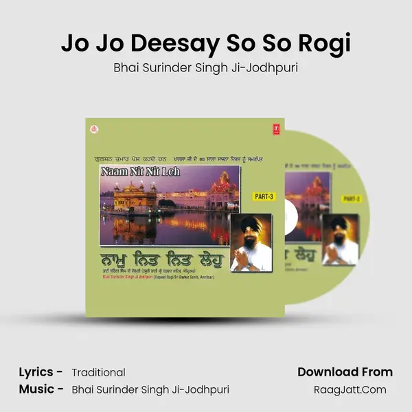 Jo Jo Deesay So So Rogi MP3 Song by Bhai Surinder Singh Ji-Jodhpuri Cover