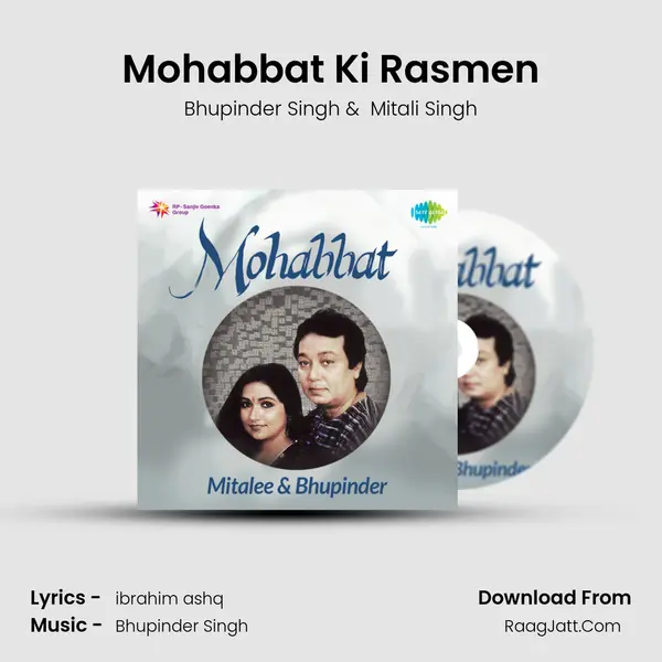 Mohabbat Ki Rasmen MP3 Song by Bhupinder Singh Cover