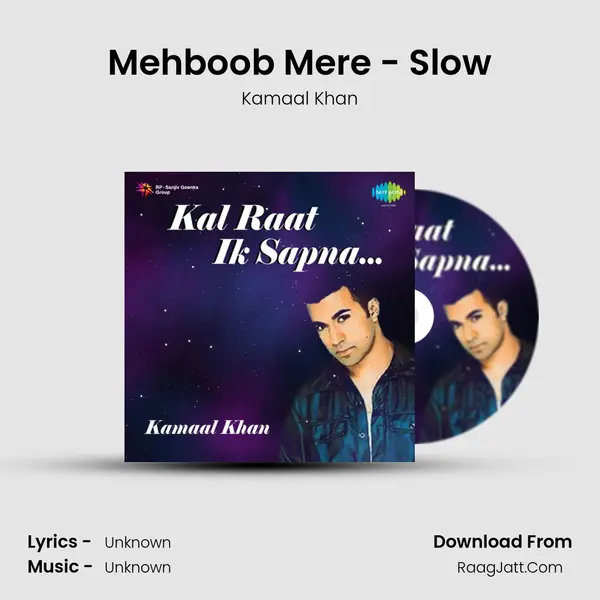 Mehboob Mere - Slow MP3 Song by Kamaal Khan Cover