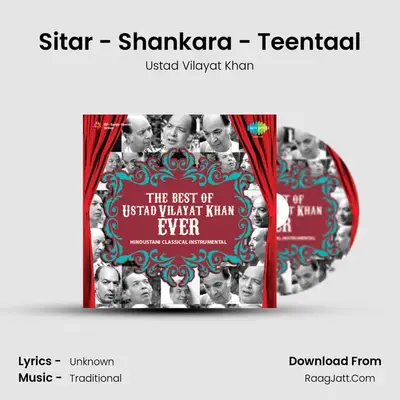 Sitar - Shankara - Teentaal MP3 Song by Ustad Vilayat Khan Cover