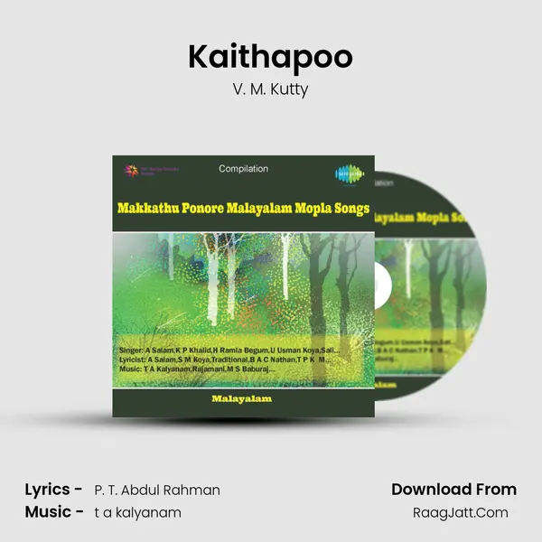 Kaithapoo MP3 Song by V. M. Kutty Cover