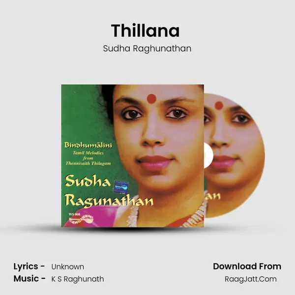 Thillana (K.S. Ragunathan) MP3 Song by Sudha Raghunathan Cover