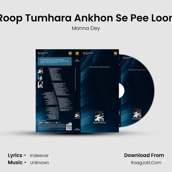 Roop Tumhara Ankhon Se Pee Loon MP3 Song by Manna Dey Cover