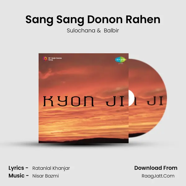 Sang Sang Donon Rahen Cover