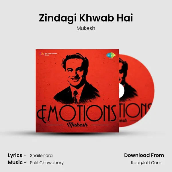 Zindagi Khwab Hai MP3 Song by Mukesh Cover