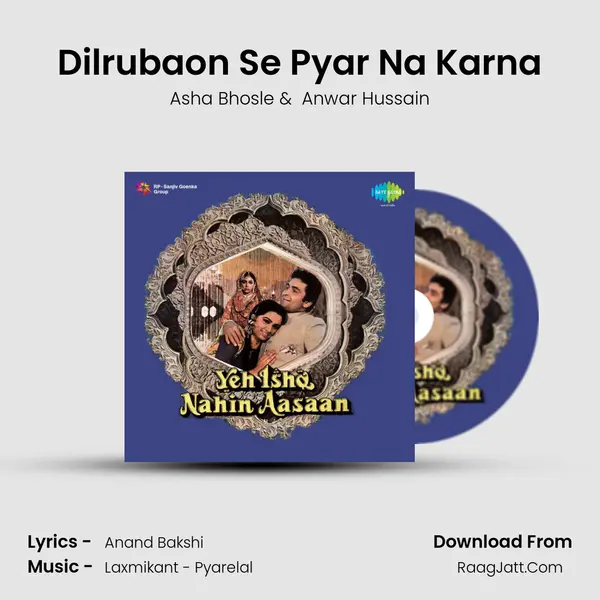 Dilrubaon Se Pyar Na Karna MP3 Song by Asha Bhosle Cover