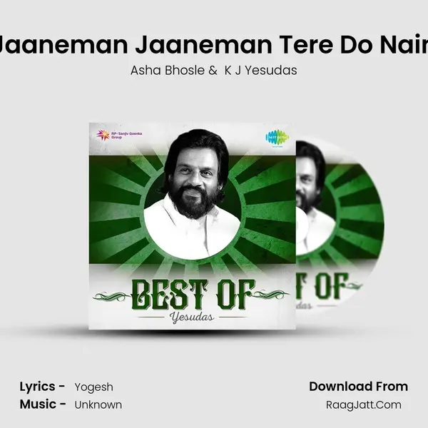 Jaaneman Jaaneman Tere Do Nain MP3 Song by Asha Bhosle Cover