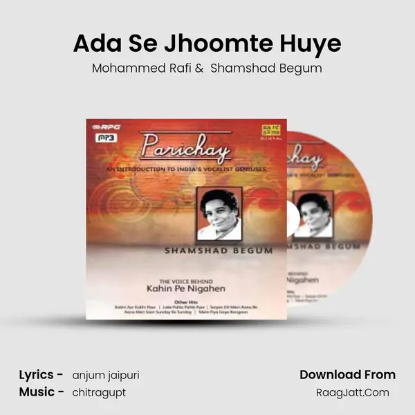 Ada Se Jhoomte Huye MP3 Song by Mohammed Rafi Cover