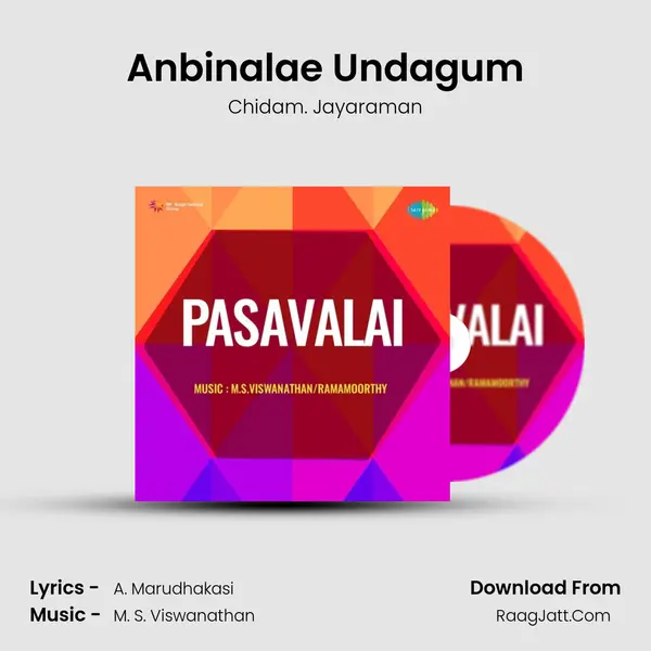 Anbinalae Undagum MP3 Song by Chidam. Jayaraman Cover