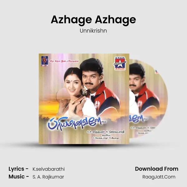 Azhage Azhage MP3 Song by Unnikrishn Cover