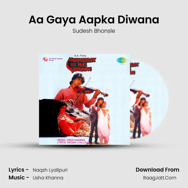 Aa Gaya Aapka Diwana MP3 Song by Sudesh Bhonsle Cover