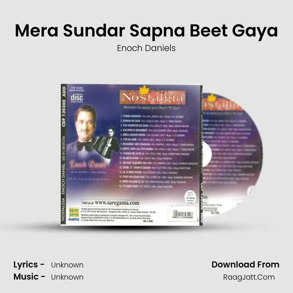 Mera Sundar Sapna Beet Gaya MP3 Song by Enoch Daniels Cover