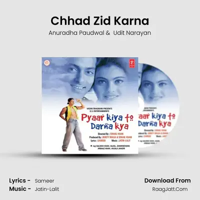 Chhad Zid Karna MP3 Song by Anuradha Paudwal Cover