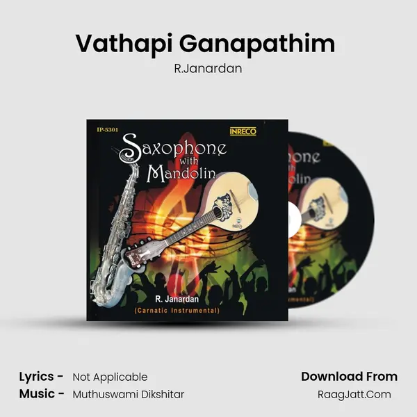 Vathapi Ganapathim (Saxophone) MP3 Song by R.Janardan Cover