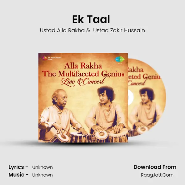 Ek Taal (Live) MP3 Song by Ustad Alla Rakha Cover