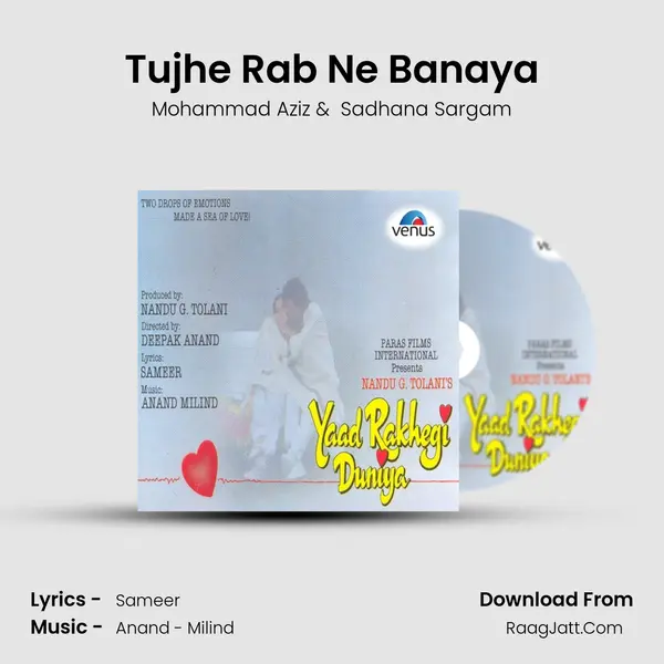 Tujhe Rab Ne Banaya MP3 Song by Mohammad Aziz Cover