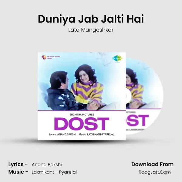 Duniya Jab Jalti Hai MP3 Song by Lata Mangeshkar Cover