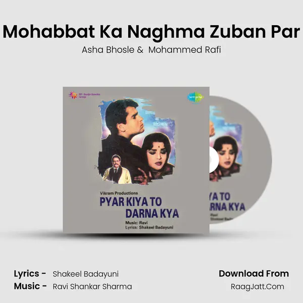 Mohabbat Ka Naghma Zuban Par MP3 Song by Asha Bhosle Cover
