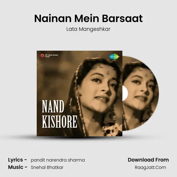 Nainan Mein Barsaat MP3 Song by Lata Mangeshkar Cover