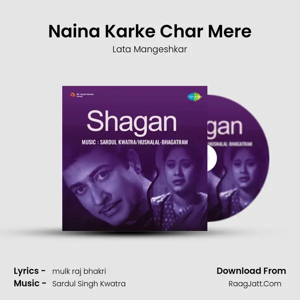 Naina Karke Char Mere MP3 Song by Lata Mangeshkar Cover