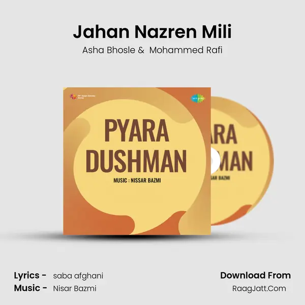 Jahan Nazren Mili MP3 Song by Asha Bhosle Cover