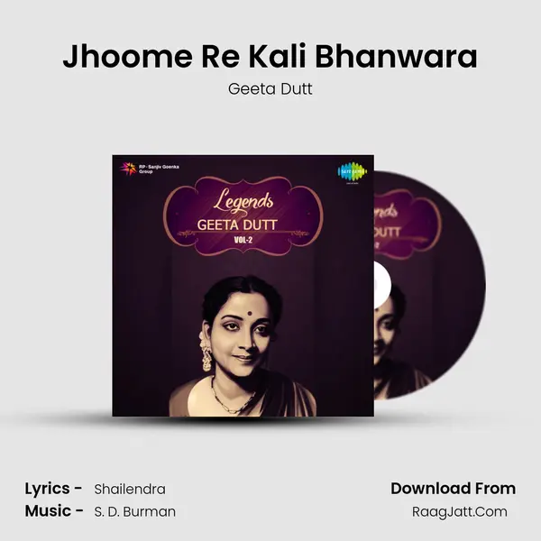 Jhoome Re Kali Bhanwara MP3 Song by Geeta Dutt Cover