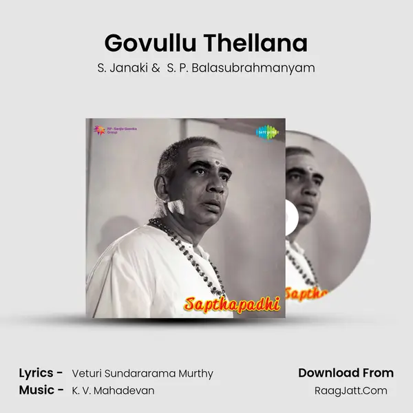 Govullu Thellana MP3 Song by S. Janaki Cover